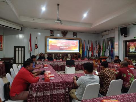 Situasi rapat pleno terbuka PPDB Triwulan III, Kamis (2/10/2025).